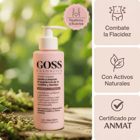 Crema corporal para celulitis, estrías, arrugas y flacidez - (250ml)